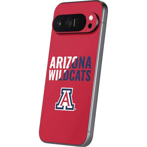 University of Arizona Wildcats Logo Split Red Pixel 9 Pro XL Skin